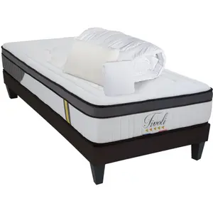 Bellecour Pack Tivoli 90x190 Cm Matelas Mémoire De Forme + Sommier + Accessoires pas cher