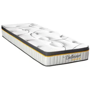 LITERIE - Matelas BELLECOUR 3.0 90x200 cm - Ressorts ensachés pas cher