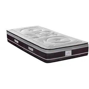 Shot Hypsom - Matelas divin 90x200 cm Ressorts ensachés & Mémoire de forme