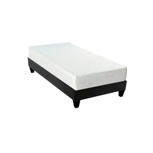 Bellecour LITERIE - Ensemble ABSOLU 90x200 cm - Matelas Mémoire de forme + Sommier Bois pas cher