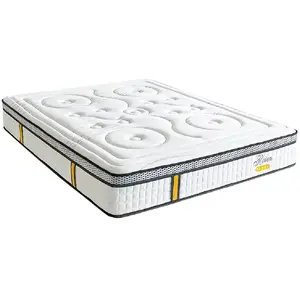 BELLECOUR LITERIE - Matelas REINA 2.0 140x190 cm - Ressorts ensachés pas cher
