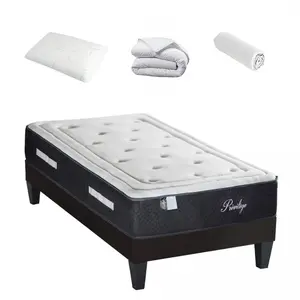 Comparateur de prix : Bellecour - Pack prêt-à-dormir Privilège blanc/gris - 140x190 cm 140x190 cm