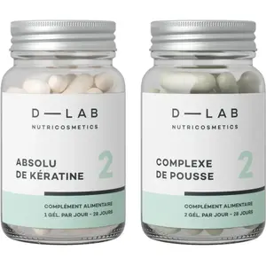 Comparateur de prix : D-LAB NUTRICOSMETICS - Cheveux - Nutrition-capillaire - 1 Mois - 427g
