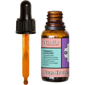 BIRDIE - Peau - Sun Drops - Liquide Solaires - 20ml pas cher
