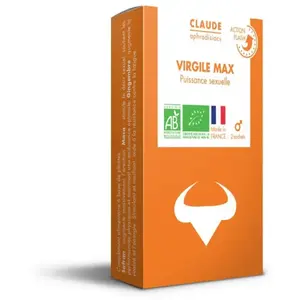 Laboratoire Claude Provocateur d'érection BIO à action flash Virgile Max
