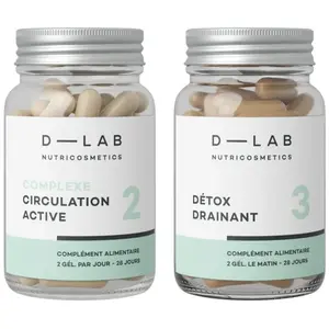 Duo Super-Drainant Silhouette & Fermeté D-LAB NUTRICOSMETICS pas cher