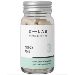D-LAB Nutricosmetics Détox Foie - Purifie L'organisme