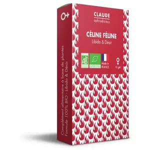 Claude Aphrodisiacs Céline Féline - Augmentation Du Désir Sexuel - 10 Gélules pas cher