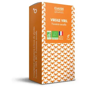 Comparateur de prix : Laboratoire Claude Cure provocateur d'érection 100% bio Virgile Viril