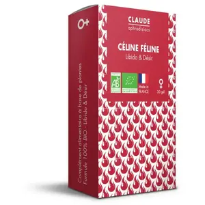 Laboratoire Claude Stimulant féminin 100% bio Céline Féline 30 gélules pas cher