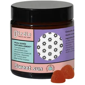 BIRDIE - Peau - Sweet Sun - Gummies Solaires - 107g pas cher