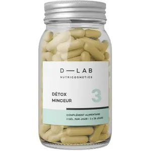 Comparateur de prix : D-Lab Détox Minceur cure de 3 mois