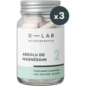 Comparateur de prix : D-Lab - Absolu de Magnésium - 3 mois Vitamines 1 pieces unisex