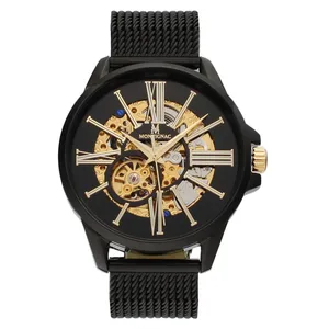 Montre Homme Round Noir MOW405 Montignac pas cher