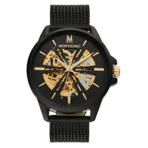 Montre Homme Round Noir MOW403 Montignac pas cher