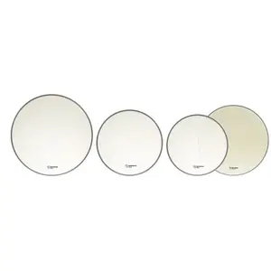Comparateur de prix : SpareDrum Everest Clear Standard Pack set de 4 peaux de batterie