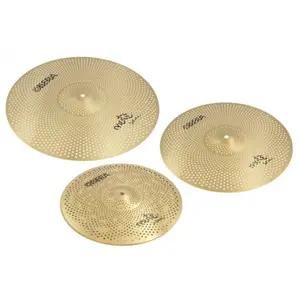 Obera Cymbals Set 3 Cymbales Mute 14"/16"/20" Brass