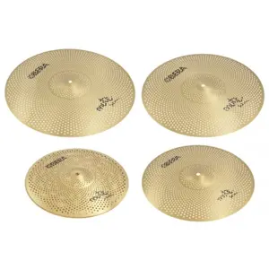 Obera Cymbals Set 4 Cymbales Mute 14"/16"/18"/20" Brass