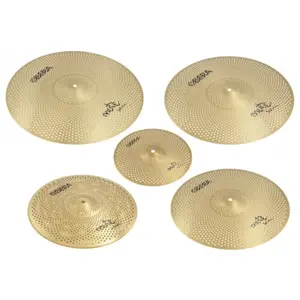 Obera Cymbals Set 5 Cymbales Mute 14"/16"/18"/20"/10" Brass