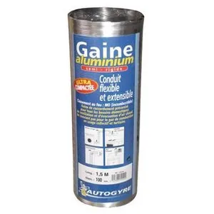 Comparateur de prix : AUTOGYRE - Gaine flexible alu Ø150 mm x 3 m