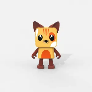 Comparateur de prix : MOB Dancing Animals Chat - Enceinte sans fil Bluetooth - Beige