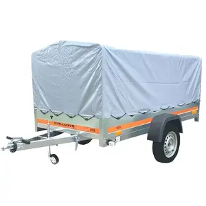 TEMA Grande remorque basculante 263X125X110 cm + bâche hauteVendu paramazon