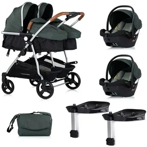 MONMOBILIERDESIGN Duo smart poussette jumeaux ou enfants rapprochés la...