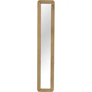 HUGUETTE - Miroir style contemporain en chêne naturel Robin des Bois pas cher