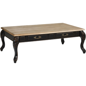 Comparateur de prix : Robin des Bois Table basse rectangulaire en chêne noire
