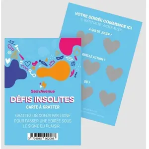 SexyAvenue Carte à Gratter Défis Insolites (Français) pas cher