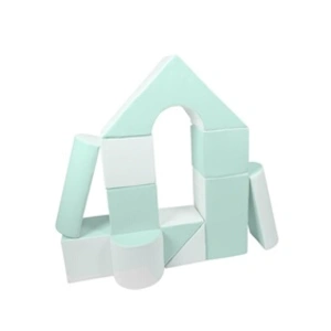 Velinda Set de 11 blocs en mousse menthe
