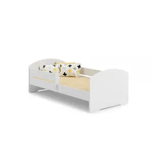 Comparateur de prix : KOBI Lit enfant sam - 160x80cm - avec matelas LUK BAR 160x80