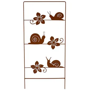 Petit treillage escargot 15x1x38cm pas cher