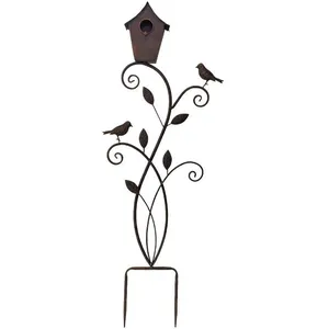 Comparateur de prix : Nichoir Oiseaux Fer 32x11x105cm