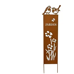 Treillage Jardin Fleuri 30x120cm pas cher