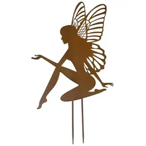 Silhouette Déco Fée 46x72cm pas cher
