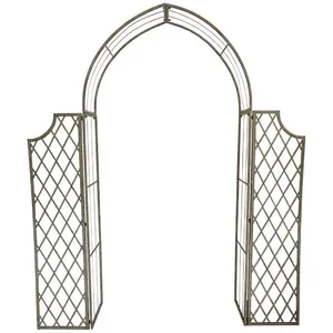 La Grande Prairie - Arche treillage jardin 174x35x222cm pas cher