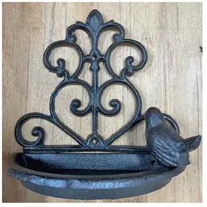 Mangeoire Oiseaux Murale 9x18x18cm pas cher