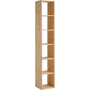 Etagère bois massif 6 cases Elio  Bois