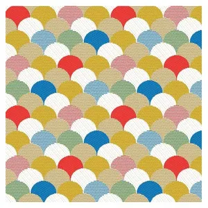 GENERIQUE Tissu tissé Sirène vendu au mètre(...) - Multicolore