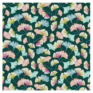 GENERIQUE Tissu fleurs Aphrodites vendu au mètre(...) - Emez000 Vert
