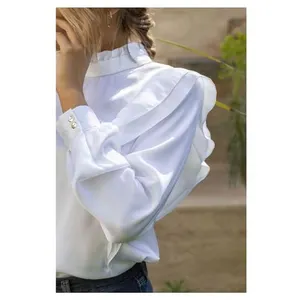 GENERIQUE Tissu charmeuse viscose uni vendu au mètre(...) - 0001 Blanc