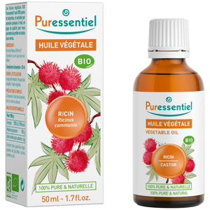 Puressentiel - Huile Végétale Ricin - Bio - 100 pourcent pure et naturelle - 50 ml