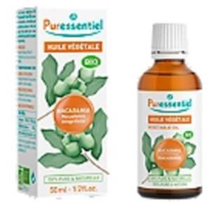 Comparateur de prix : Puressentiel Huile Végétale de Macadamia Bio 50 ml
