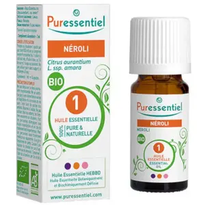 Comparateur de prix : Puressentiel - Huile Essentielle Néroli - Bio - 100% pure et naturelle - HEBBD - 2 ml