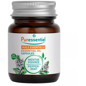 Comparateur de prix : Puressentiel Huile Essentielle Menthe Poivrée 60 Capsules