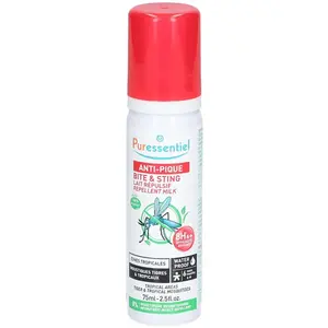 Comparateur de prix : Puressentiel Antipique Lait Répulsif Zones Tropicales Waterproof 75 ml