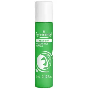 Comparateur de prix : Puressentiel Respiratoire Roller Sinus Express aux 6 HE BIO - 6 ml