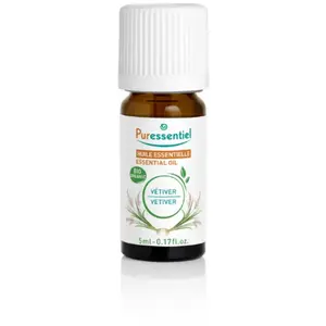 Puressentiel Huiles Essentielles Vétiver (Chrysopogon zizanioides) Bio pas cher
