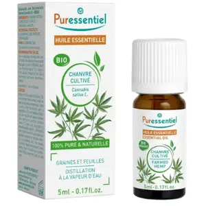 Comparateur de prix : Puressentiel Huile Essentielle Chanvre Bio 5 ml
